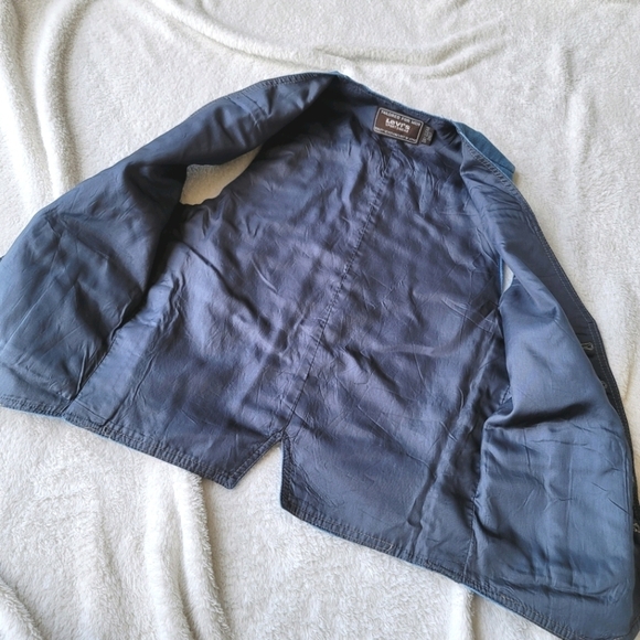 Vintage Levis 70s 80s denim jean vest western - Picture 7 of 7